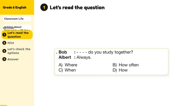 Beyond English 6 Test Book Test 1269207 Soru 20