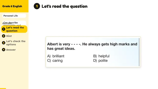 Beyond English 6 Test Book Test 1269207 Soru 4
