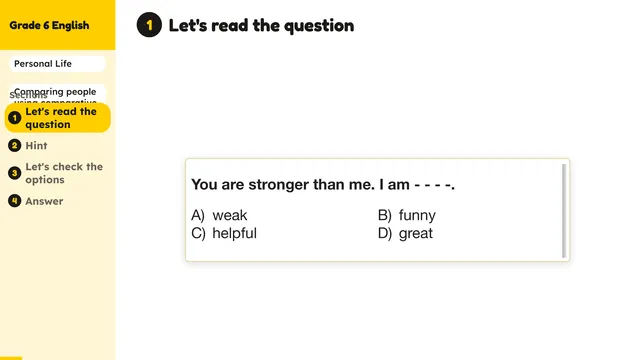 Beyond English 6 Test Book Test 1269207 Soru 9