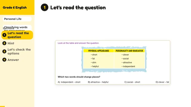 Beyond English 6 Test Book Test 1269208 Soru 10