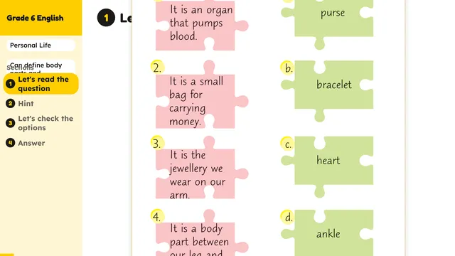 Beyond English 6 Test Book Test 1269209 Soru 9