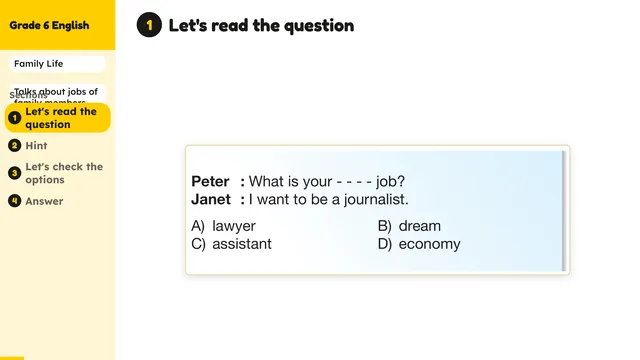 Beyond English 6 Test Book Test 1269213 Soru 2