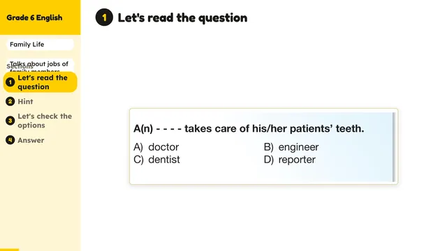 Beyond English 6 Test Book Test 1269213 Soru 3