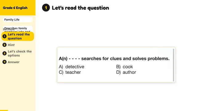 Beyond English 6 Test Book Test 1269213 Soru 6