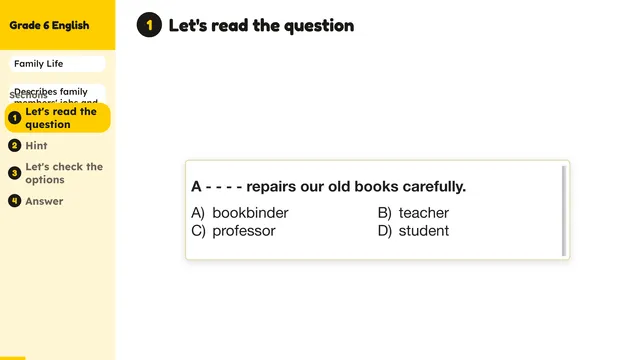 Beyond English 6 Test Book Test 1269213 Soru 9