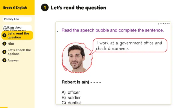 Beyond English 6 Test Book Test 1269217 Soru 6
