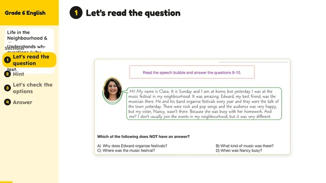 Beyond English 6 Test Book Test 1269220 Soru 9