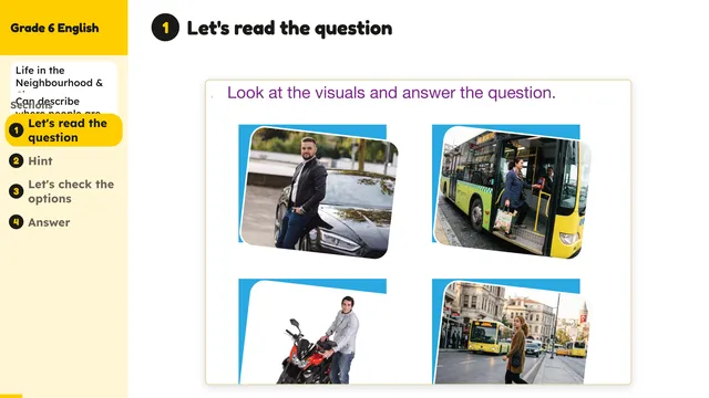 Beyond English 6 Test Book Test 1269221 Soru 8