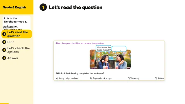 Beyond English 6 Test Book Test 1269224 Soru 10