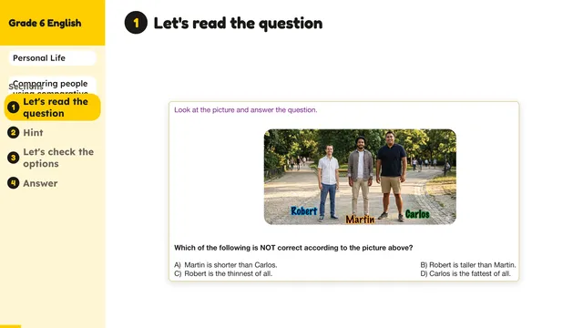 Beyond English 6 Test Book Test 1269224 Soru 7