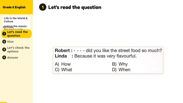 Beyond English 6 Test Book Test 1269225 Soru 15