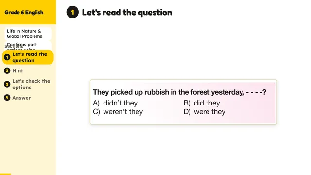 Beyond English 6 Test Book Test 1269231 Soru 12