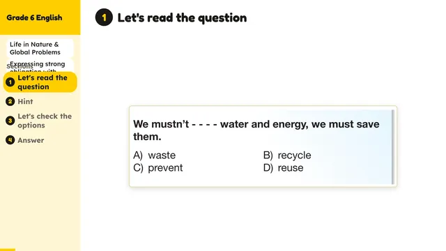 Beyond English 6 Test Book Test 1269231 Soru 4
