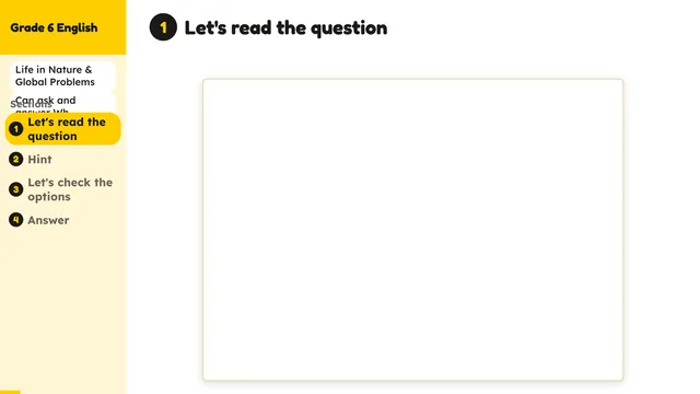 Beyond English 6 Test Book Test 1269232 Soru 5