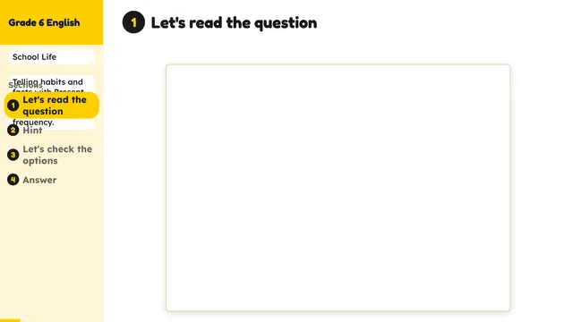 Beyond English 6 Test Book Test 1269235 Soru 6