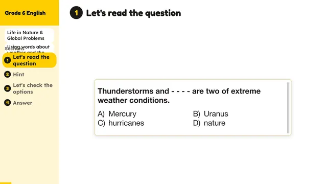 Beyond English 6 Test Book Test 1269237 Soru 7