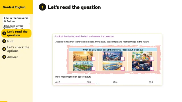 Beyond English 6 Test Book Test 1269241 Soru 10