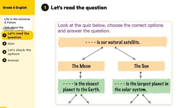 Beyond English 6 Test Book Test 1269241 Soru 3