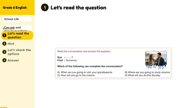 Beyond English 6 Test Book Test 1269241 Soru 7