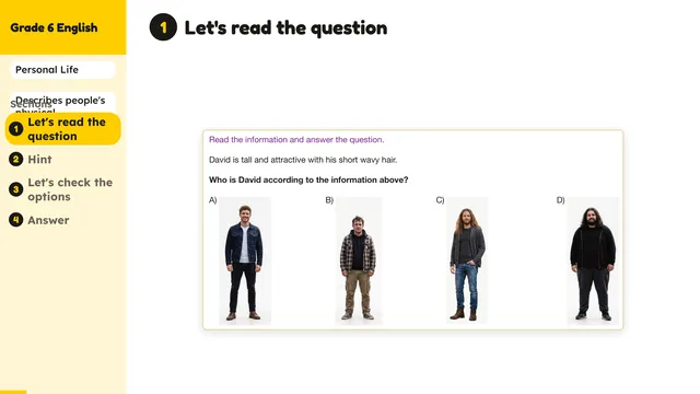 Beyond English 6 Test Book Test 1269242 Soru 3