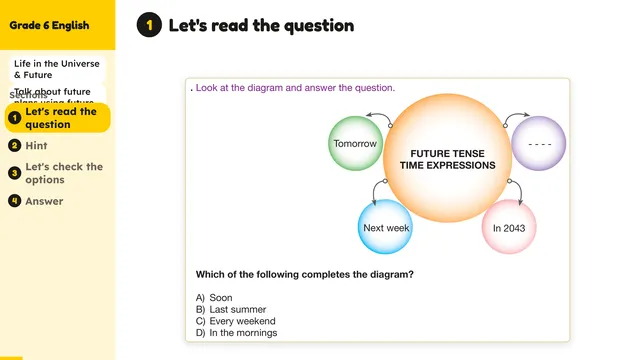 Beyond English 6 Test Book Test 1269243 Soru 10
