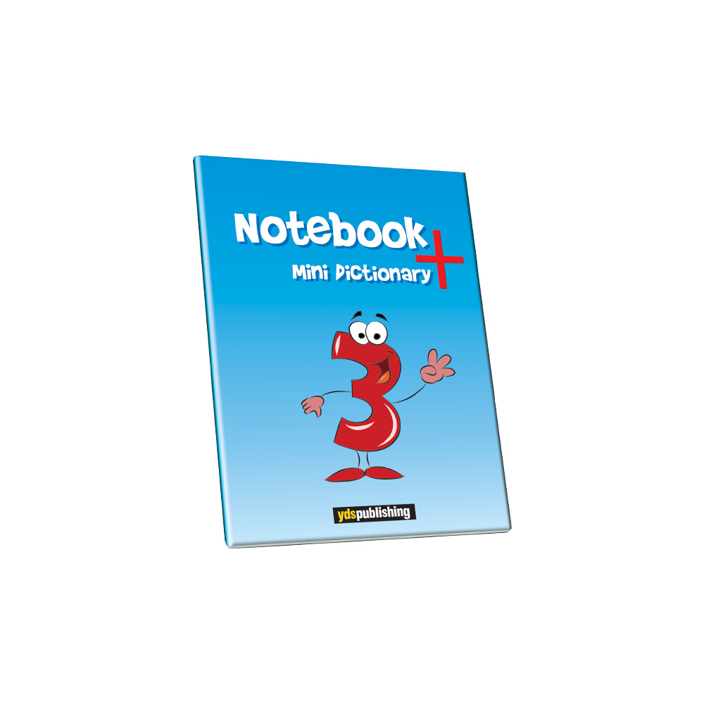 Grade 3 Notebook +  Mini Dictionary