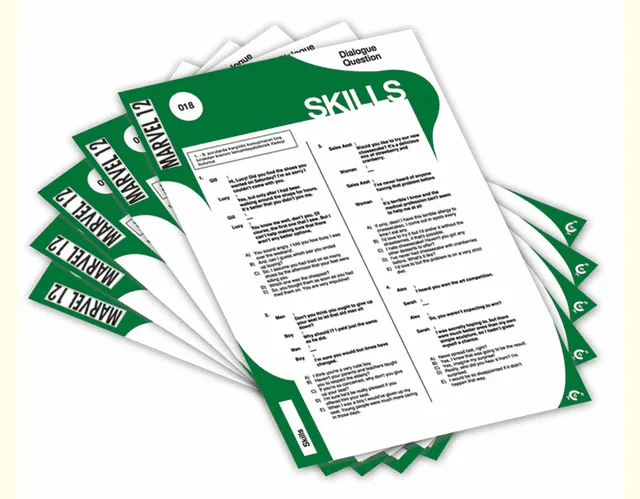 Skills Worksheets - Marvel Grade 12