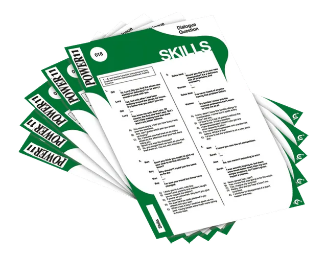 Skills Worksheets - Power Grade 11