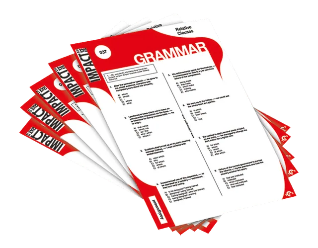 Grammar Worksheets - Impact Grade 11