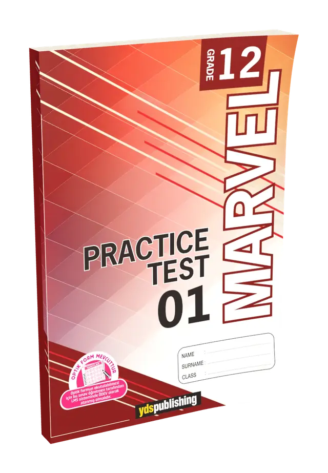 Practice Tests - Marvel Grade 12