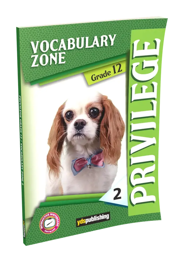 Vocabulary Zone - Privilege Grade 12