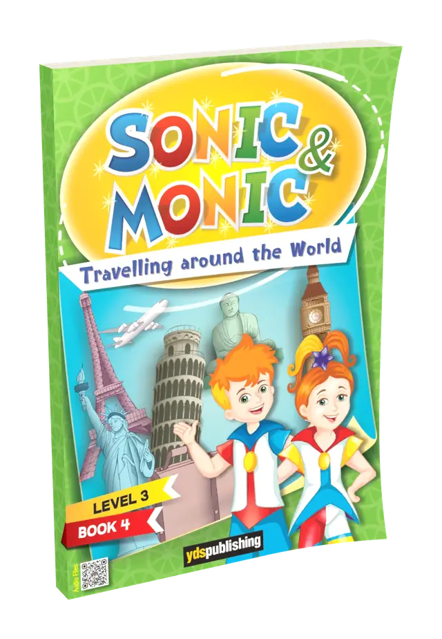 Sonic & Monic Level 3 Book 4 Travelling around the World