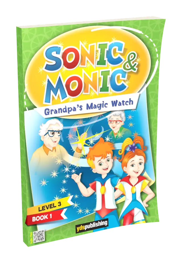 Sonic & Monic Level 3 Book 1 Grandpa's Magic Watch