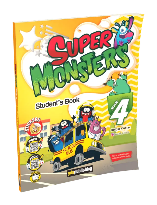 Super Monsters 4 Student’s Book + Activity Book