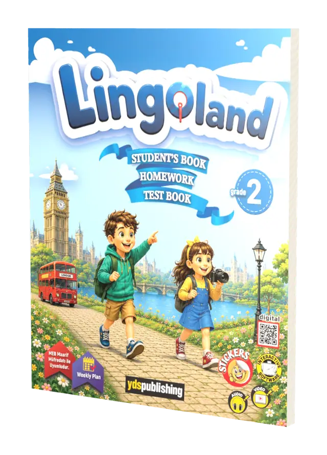 Lingoland Grade 2 - كتاب منهج اللغة الإنجليزية بتخطيط أسبوعي ومتوافق مع نموذج المعارف
