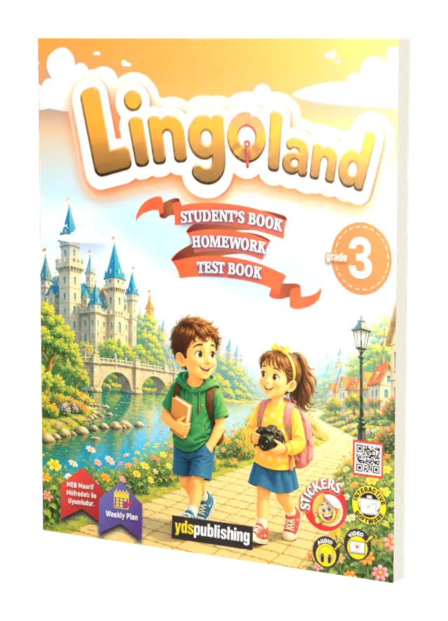 Lingoland Grade 3 - كتاب اللغة الإنجليزية الأسبوعي المقسّم وفق منهج المعارف الجديد